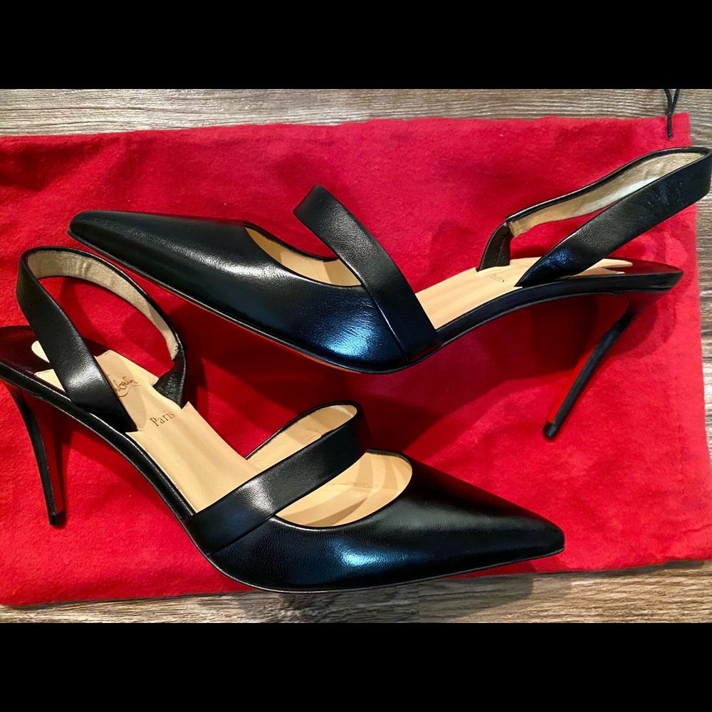 Louboutin Actina 85 Black Size 39